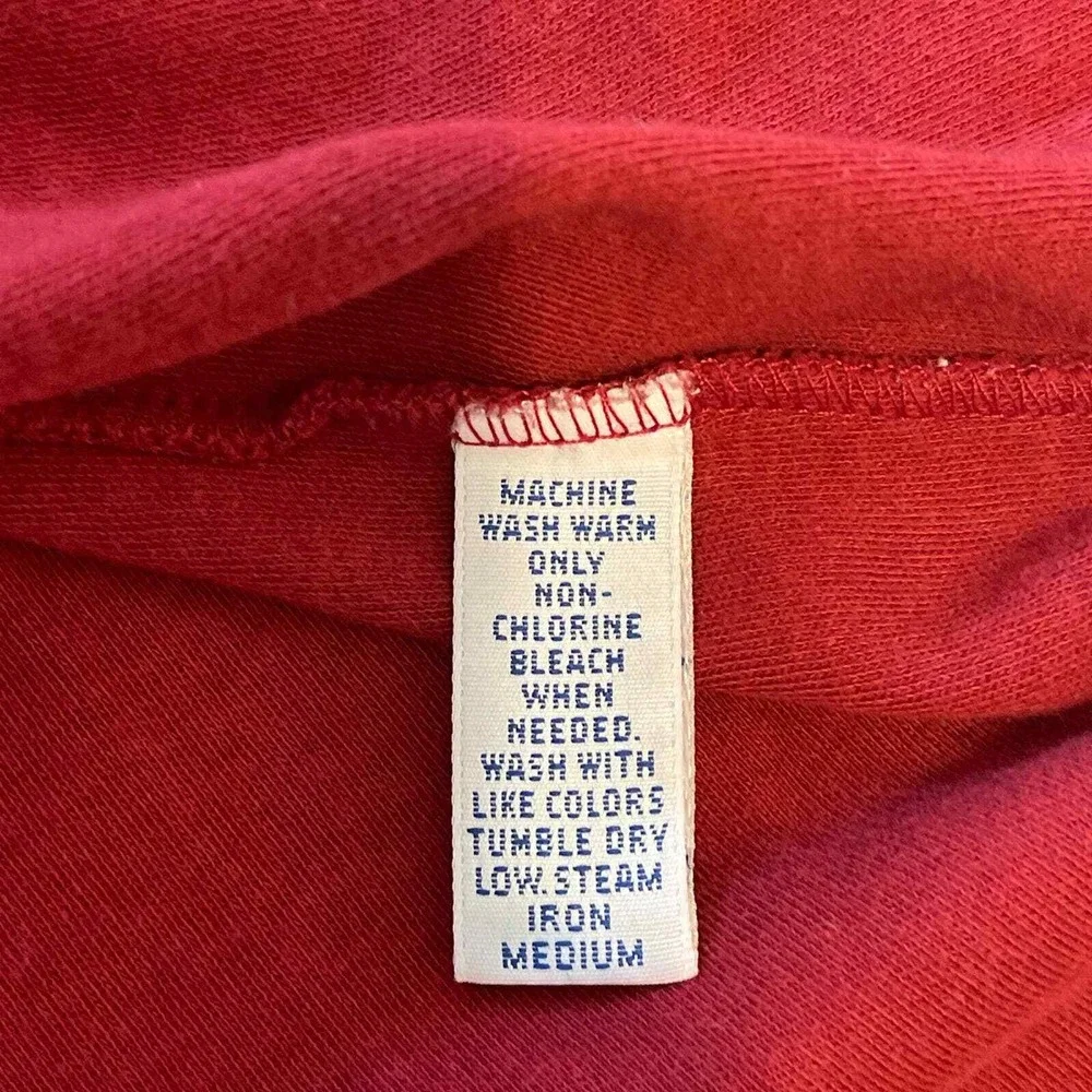 Polo Ralph Lauren Mens Red Short Sleeve Pique Polo Shirt Made in‎ USA Size L